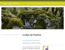 Tablet Screenshot of bois-de-paiolive.org